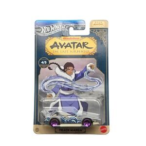 Hot Wheels Silver Series Avatar Last Airbender Katara Track Manga Diecast Car